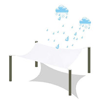 Telo in Plastica Spesso 0.16mm Antipioggia Tenda da Balcone Finestre,Telone Impermeabile Trasparente Copertura per Serra e Parabrezza,Panno di Pioggia Con Occhielli,Personalizzare (6x6m/19.7x19.7ft)