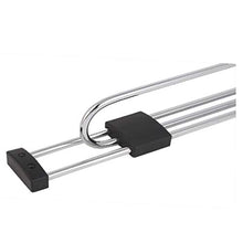 New Lon0167 Armadio guardaroba In primo piano per efficacia affidabile la casa in metallo a scomparsa Estraibile per asta guida Tono argento lunghezza 500mm(id:5f7 fd d3 380)