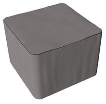 SORARA Copertura Protettiva Tavolo Quadrato, Grigio, 130x130x90 cm