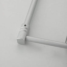 HYYDP Parete Porta Salviette Scaffale per Asciugamani in Alluminio Hotel Famiglia Cucina Bagno Doppio Ripiani Materiali di Protezione Ambientale Impermeabile e antiruggine