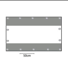 GDMING Tenda da Esterno, Impermeabile Robusto Telone con Occhielli, Isolamento Termico Partizione Tenda della Porta A Prova di Vento Anti Nebbia, Personalizzabile (Color : Chiaro, Size : 1.9x3m)