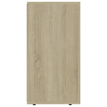 Tidyard Credenza Cassettiera Vintage | Comò e Cassettiere | Cassettiere di Stoccaggio | Armadietto in Legno | Cassettiera in Legno Rovere Sonoma 120x36x69 cm in Truciolato