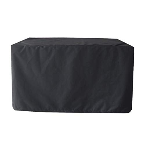 Yarnow Rivestimenti per Mobili da Giardino Coprisedili Impermeabili Copridivano Nero Profondo Copridivano per Esterno Antipolvere per Giardino Esterno