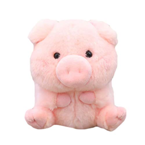 JUNGEN Bambole di Peluche Orsacchiotto di Peluche Rosa Porcellino Cuscino Peluche Animale Schienale Divano Letto Decorativo