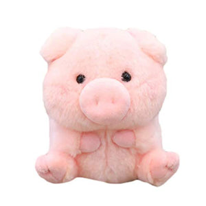 JUNGEN Bambole di Peluche Orsacchiotto di Peluche Rosa Porcellino Cuscino Peluche Animale Schienale Divano Letto Decorativo
