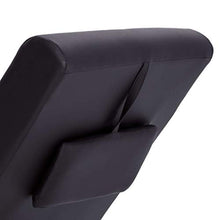 vidaXL Sdraio Massaggio con Cuscino Ergonomica Imbottita Comoda Design Moderno Funzione Massaggio Lettino Chaise Longue Poltrona Marrone in Similpelle