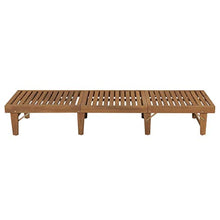 Tidyard Lettino Prendisole Pieghevole in Legno Massello di Acacia, Sedie a Sdraio da Giardino, Lettino da Esterno, Lettino Prendisole 200 x 61 x 30/86 cm