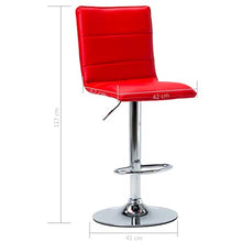 Tidyard Set 3 pz da Bar Moderno Design Alto in Ecopelle Nero/Bianco/Rosso/Grigio e MDF,Set Tavolo Quadrato e 2 Sedie da Bar Alti in Ecopelle,Set Tavolo e Sedie da Cucina Design in Ecopelle