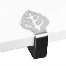 Omabeta Squisita Clip da Tavolo Buona durezza per la casa ca. 6,5 * 5,2 cm(Leaf)