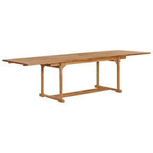 Festnight 9 pz Set da Pranzo, Tavolo Pieghevole con Sedie, avolo da Giardino con Sedie in Legno Set da Pranzo da Giardino in Legno Massello di Teak