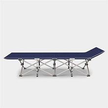 Lettino prendisole in metallo, lettino pieghevole pieghevole portatile da dieci piedi carico statico, resistente alla ruggine, mobili da esterno per la spiaggia, piscina, patio esterno, giardino, cam