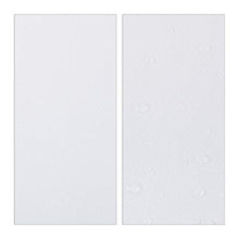 Relaxdays Tovaglie per Tavoli e Panche da Birreria in Set da 3, Misure LxP 100 x 250 cm, 2 Copri Panca, Lavabili, Bianco