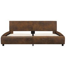 SKM Giroletto Marrone in Similpelle 180x200 cm