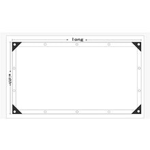 LXHONG Telone Impermeabile in PVC con Occhielli，Tela Cerata Resistente, Ripari da Campeggio per Impianti Serra Tetto, Personalizzabile (Color : Chiaro, Size : 5x2.4m)
