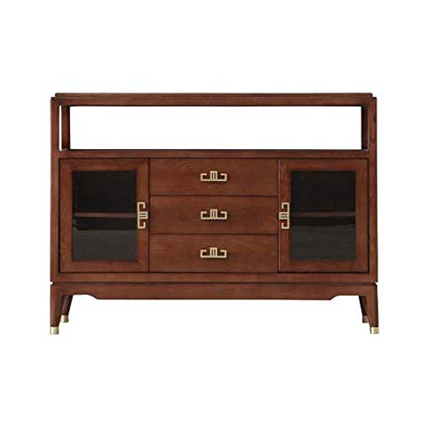 COUYY in massello Credenza Sala da Pranzo Governo di immagazzinaggio Governo di immagazzinaggio con la Lente d'ingresso Soggiorno Cabinet Arredamento Completo,150 * 40 * 95cm