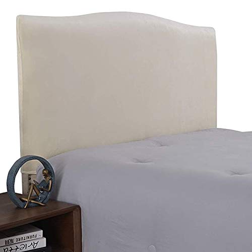 Elegante Copri Testata del Letto Matrimoniale Bianca Griggio Copertura per Testiera per Letto Copri Ttestata Letto,Fodera Elastica Protezione,Copertura di polvere ( Color : Beige , Size : 170-190cm )