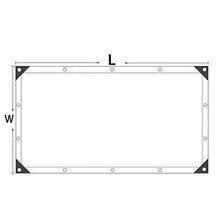 GYYARSX Teloni Copertura per Tettoia per Piante Idratante con Isolamento in PVC Addensato, con 4 Angoli in Plastica, 35 Dimensioni, Spessore 0,35mm (Color : Clear, Size : 4.0X5.5M)