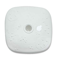 Mediawave Store - Base per Ombrellone in Plastica Riempibile con Acqua o Sabbia da Giardino Capienza 18 lt Circa, Picchetto per Ombrellone, Base Quadrata Bianca 430927