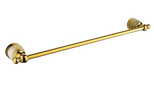 MBYW Portasciugamani Moderno Minimalista Portasciugamani Elegante per Il Bagno di Moda Bagno Europeo Rame Singola Asta portasciugamani Bagno Boutique portasciugamani Ciondolo