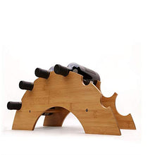 GAGP Portavini 6 della cremagliera della Bottiglia di Vino del Supporto della cremagliera di immagazzinaggio Vino Bagagli Compact Design Made per Qualsiasi bancone o Cantina