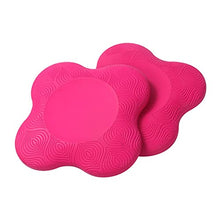 Rlevolexy Cuscino per Ginocchia Yoga da 2 Pezzi Cuscini in PU Extra Spessi per Ginocchia Gomiti Polso Mani Schiuma per la Testa Yoga Pilates Allenamento Cuscino in Ginocchio