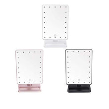 Specchio Per Il Trucco Lampada Da Tavolo Per Trucco Dimmerabile Con Luce A Specchio Per Trucco Con Altoparlante Bluetooth Illuminato A LED Portatile Illuminato Per Bagno (Size:Free Size; Color:White)