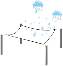 CXF Tenda di Tela Impermeabile Patio Trasparente della Copertura del Panno Impermeabile Fibbia in Alluminio Ispessimento Auto PVC 16 Taglie Personalizzabile Telo Occhiellato Retinato