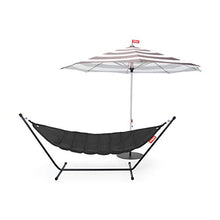 Fatboy® Headdemock Amaca da Esterno con Supporto per Giardino/terrazzo Nero | Amaca Dondolo Matrimoniale per 2 Persone | 270 x 138 cm