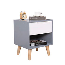 Comodino all'Ingrosso della Famiglia Pine Addensare Locker di pompaggio da Terra Multifunzione Storage Box Camera Studio 40X35X49cm FANJIANI (Color : Grayish White)