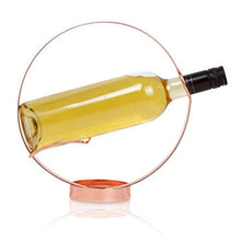 ZLJ Portabottiglie per Vino Portabottiglie per Vino Portabottiglie Portabottiglie Portabottiglie per Vino Portabottiglie Portabottiglie e versatore Alluminio Rame 8,5 x 24 x 8,5 cm