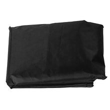 Protezione traspirante per UV e copertura antipioggia resistente alla polvere, scatola di immagazzinaggio esterna resistente agli strappi Cov per giardino per la casa(black)