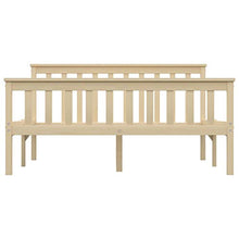 SKM Giroletto Legno Chiaro in Legno Massello di Pino 140x200 cm