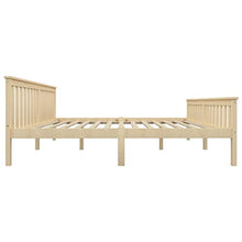 FAMIROSA Giroletto con 2 Cassetti in Legno Massello di Pino 180x200 cm-0341