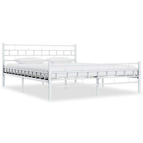 SKM Giroletto Bianco in Metallo 180x200 cm (24.66kg)