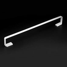 Beelee 40cm Acciaio Inox Porta Asciugamani da Parete Appendi Asciugamani per Bagno, Pittura Bianca, BA19301C-40