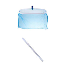 LOVIVER Rete Professionale A Maglia Fine Resistente, Teli per Rastrelli da Piscina, Detergente per Skimmer per Piscine, con 1 Asta Telescopica