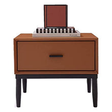 UNU_YAN Moderna semplicità Comodino Mini Letto Fine Stile Tabella Industriale Comodino Nordic Legno Solido Laterale Armadietti Moderna Piccola Parte armadi Laterali