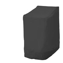 JTWEB Copertura per Sedie Impilabili 210D Oxford Protezione Impermeabile Antivento e Anti-UV per Sedie da Giardino