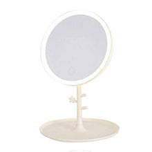 Henai Specchio per Trucco LED da Tavolo dimmerabile con ingrandimento Cost-Effective