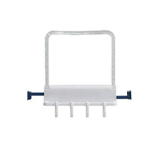 GWZZ Stand lavabo Multifunzionale per lavabo da Bagno a Parete da Bagno Non Perforato Perforato,Blue