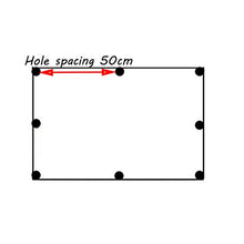 Telone Impermeabile Spesso Trasparente,Telone Impermeabile In Plastica con Occhiello,Telone Telo Copertura Antipioggia,isolamento Finestra Pellicola Ecologica PVC,Personalizzabile (2.4x3m/7.9x9.8ft)