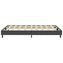 SKM Letto a Molle Grigio Scuro in Tessuto 140x200 cm (65.7kg)