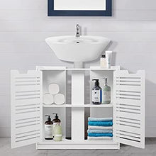 Armadietto da bagno moderno a doppia porta, mobiletto da cucina per bagno con cassetto, 60 x 30 x 60 cm