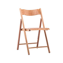 JCXOZ-Sedia Pieghevole Outdoor Sedie Pieghevoli, Sedile ergonomico Schienale for Wedding Garden Home Patio mobili in Legno Massiccio Sedie Portatili Soggiorno Camping