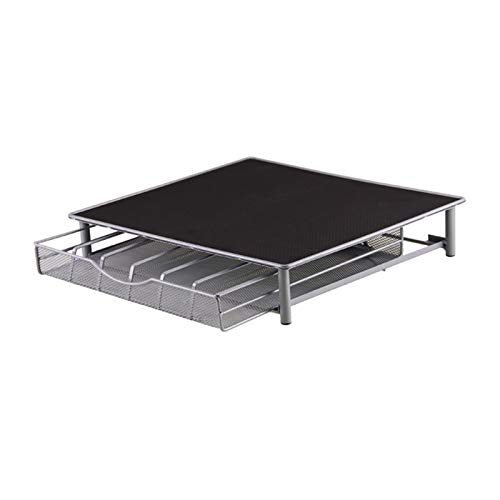 HFDXG Asciugatura Cappuccio di caffè in Metallo Rack per cassetto Creativo cassetto cassettiera BT02. (Color : Black, Size : Small)