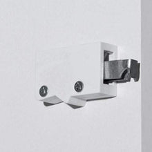 VBChome Vano lavabo, sotto-lavabo, mobili da bagno in bianco, superficie lucida, piccolo bagno per ospiti, composto da lavabo e lavabo, bagno di piccole dimensioni.