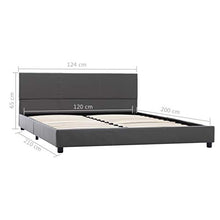 SKM Giroletto Grigio in Similpelle 120x200 cm (23.85kg)