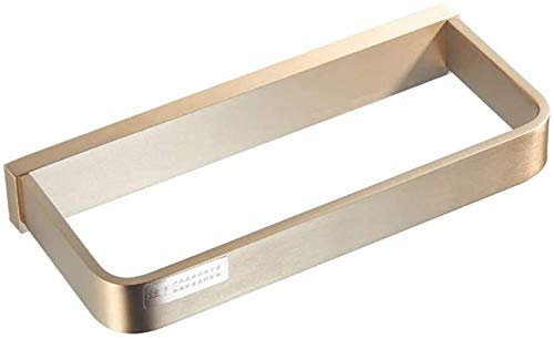 UWY Portasciugamani Portasciugamani in Acciaio Inox SUS 304 antiruggine Supporto per portasciugamani con Finitura Spazzolata Porta Asciugamani a Parete per lavabo Bagno Cucina, Accessori hardwar