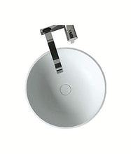 Lavabo d'appoggio a libera installazione in luxolid Ø 43.2 cm - cy-free