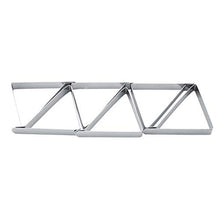 DaMohony - Supporto per tovaglia in acciaio inox, 6 pezzi, per picnic, per casa, cucina, ristorante, picnic, tavoli
